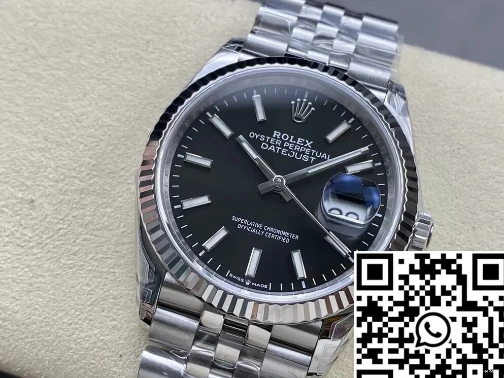 Rolex Steel M126234-0015 VS Factory 36MM Stainless Datejust 0118